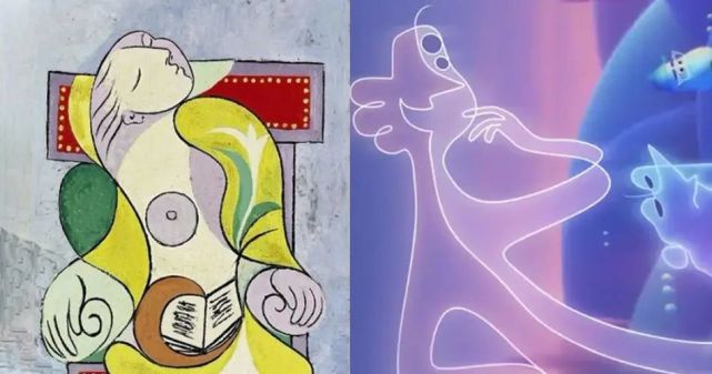 的答案:相比于人类这种生命体,灵魂这种精神体大概会是毕加索那样的