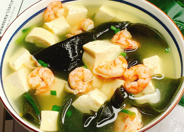 简单煮一煮,补钙长个头,孩子都爱喝|海带|大虾|补钙|虾仁|干海带|豆腐