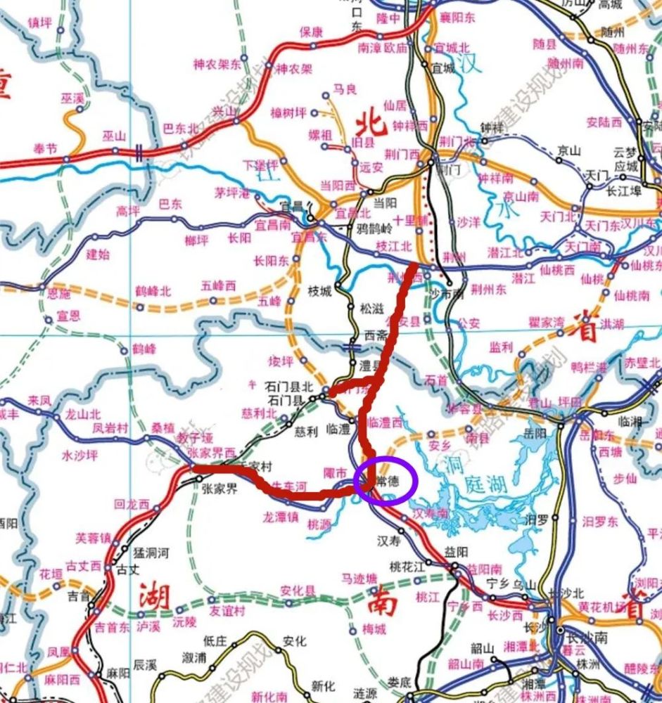 襄常鐵路湖南態度鮮明湖北是否會有雙通道調整