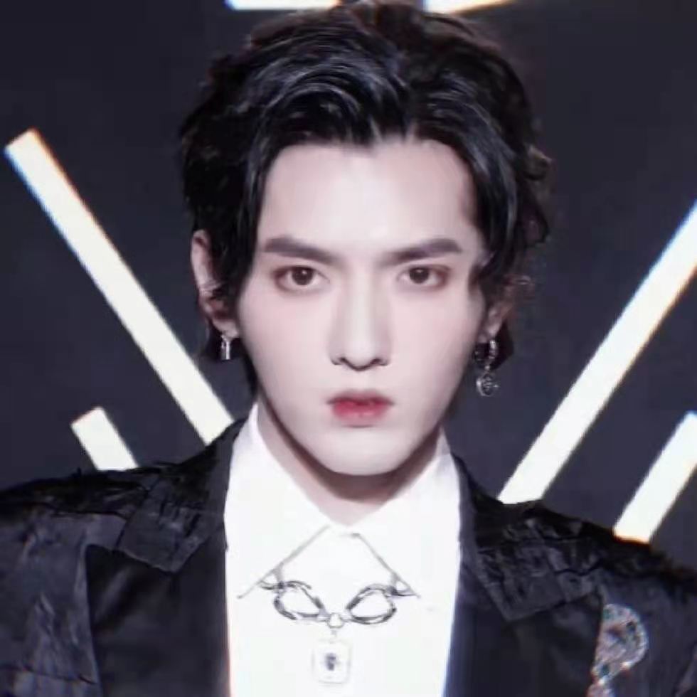 酷酷的吴亦凡头像来了有卡通的哦