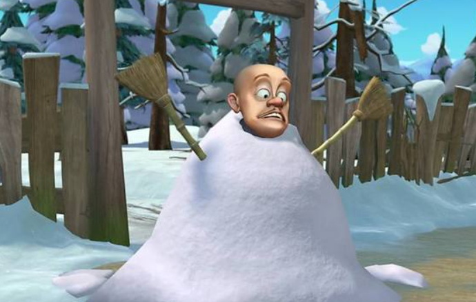 但其实并不是这个样子,有一年李老板终于给光头强发了工资,但是一共就