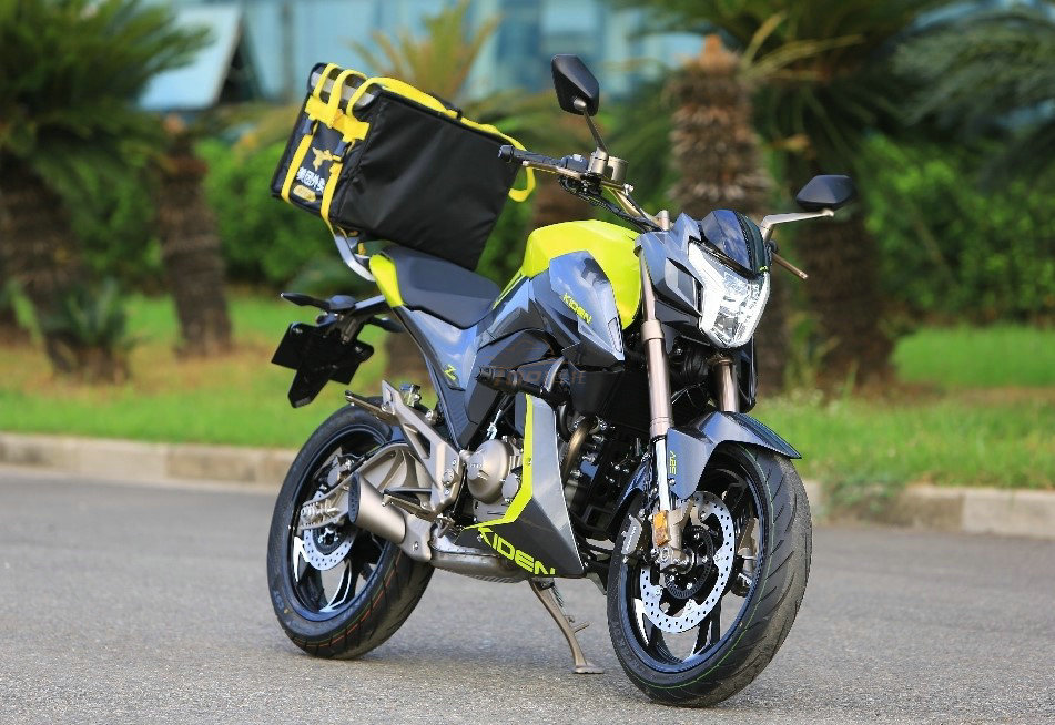 大油箱配置高 为外卖小哥打造 启典150z2实用型街车