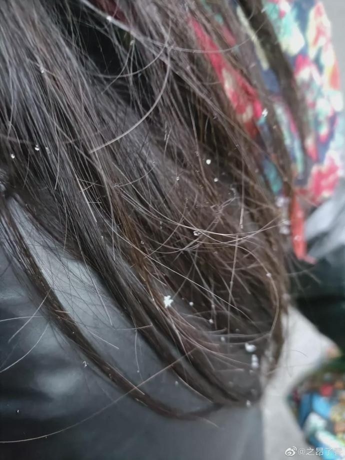 2021年成都第一场雪来了