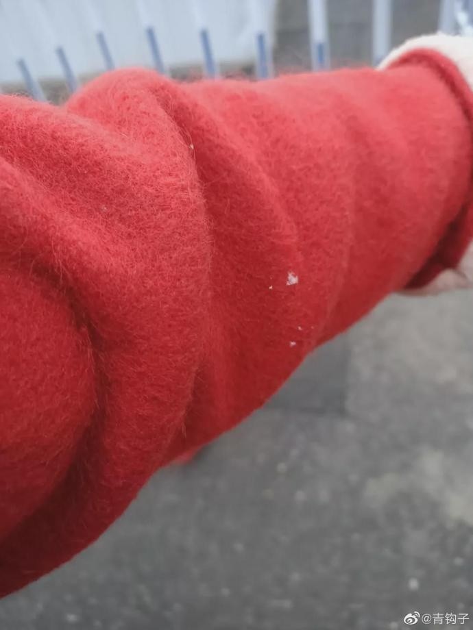 2021年成都第一场雪来了