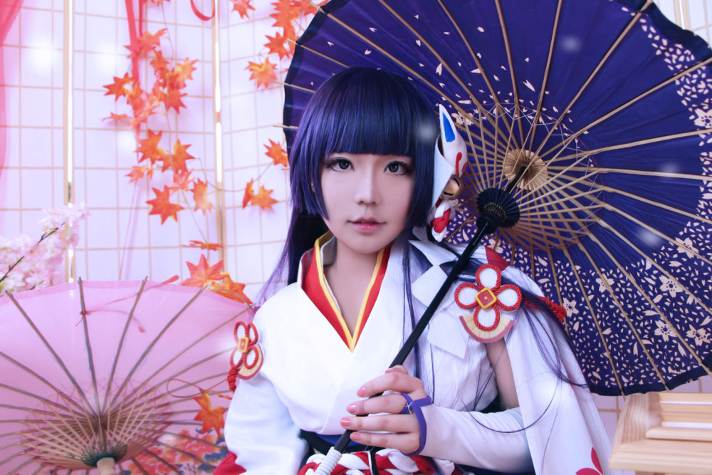 阴阳师雪女月见之樱
