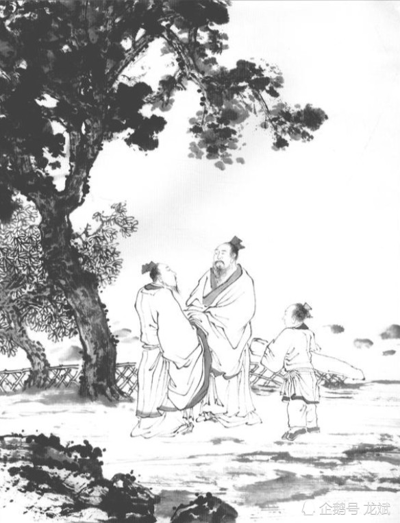 水墨人物山水画欣赏