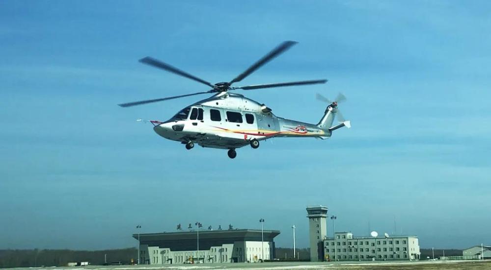 航空工业哈飞ac352直升机进行高寒试飞