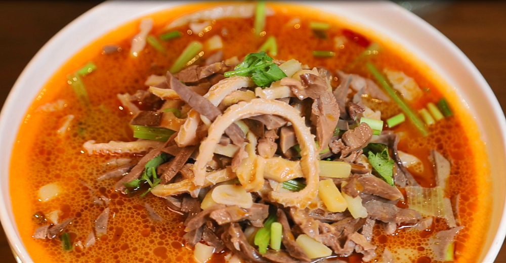 温补养身羊杂汤