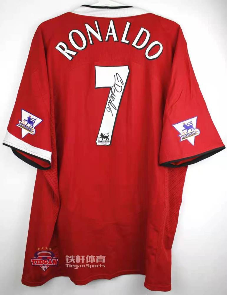 球衣故事曼联老球衣分享你还记不记得c罗最初的样子