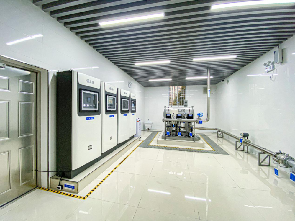 金山第一座标准化智慧泵房花落这个小区