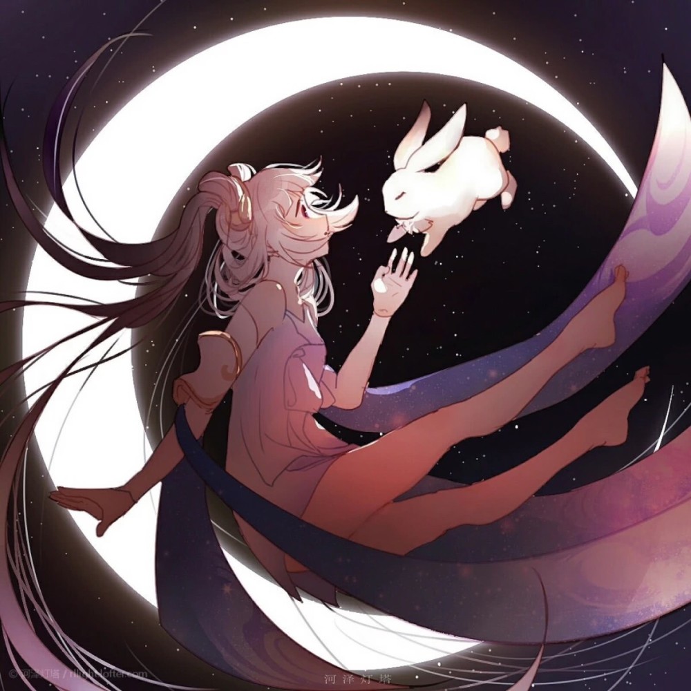 嫦娥头像关于月亮的id