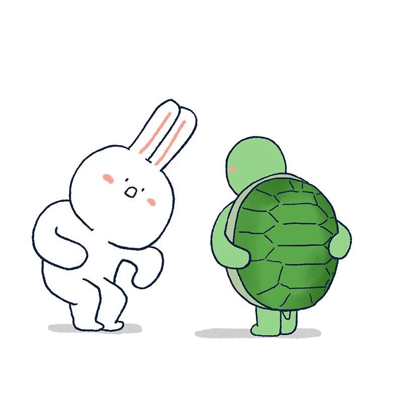 小乌龟和小兔子小铅笔和小女朋友脾气还挺大