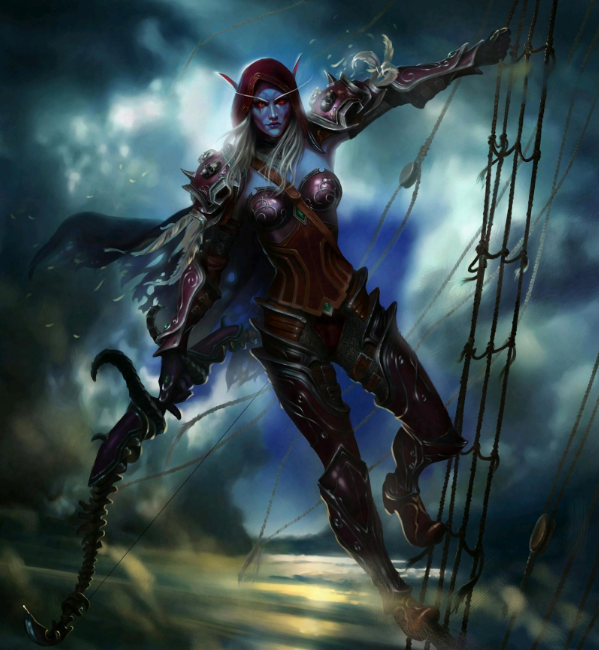 竟要重新变回高等精灵魔兽世界90希尔瓦娜斯大结局或将曝光