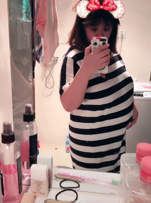 孙蕊在发动态时故意艾特了妹妹,可以看到视频中有孙侨潞在车上与外甥