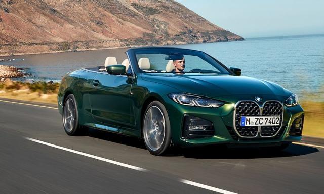 2021款宝马4系敞篷车宁愿坐在宝马车上哭