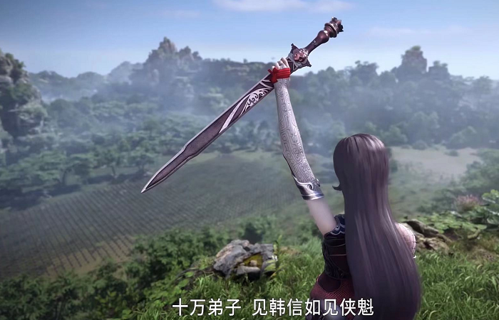 秦时明月田言韩信关系亲密整个农家拱手相送刘邦我老婆没了