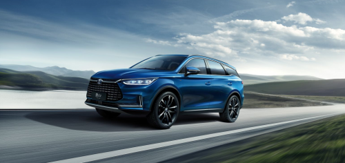 旗舰驾临,人气爆棚:比亚迪21款唐ev到店,看车从速!