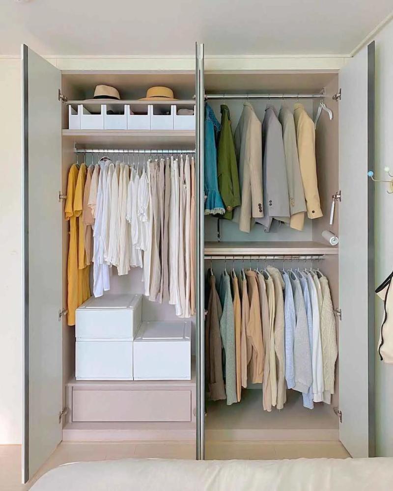 韩国主妇都是这样收纳衣物的一口气多收50件太赞了