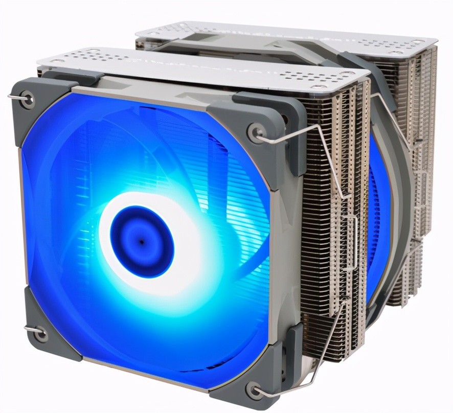 第二款:利民fs140需要注意的是,大霜塔的风扇是固定灯色,并非产品宣传