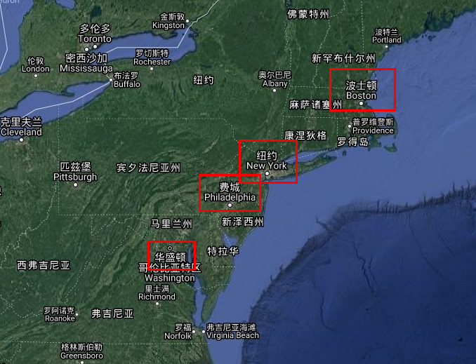 金斯敦地理位置图片