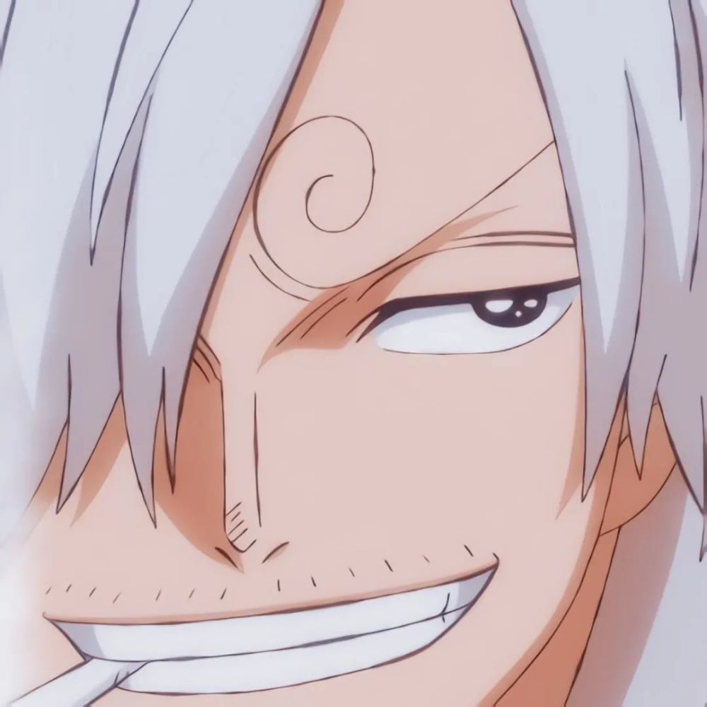 第138期动漫男头海贼王山治无水印男生头像