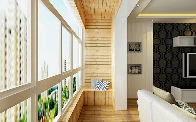 客厅打通了阳台怎么装修设计能让阳台好看又实用