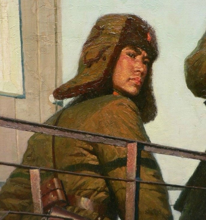 沈嘉蔚油画欣赏只有吃过苦经历过光辉岁月的人才看得懂