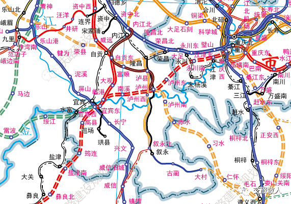 四川隆昌至叙永铁路扩能改造工程,泸州地区规划新建泸州西站_腾讯新闻