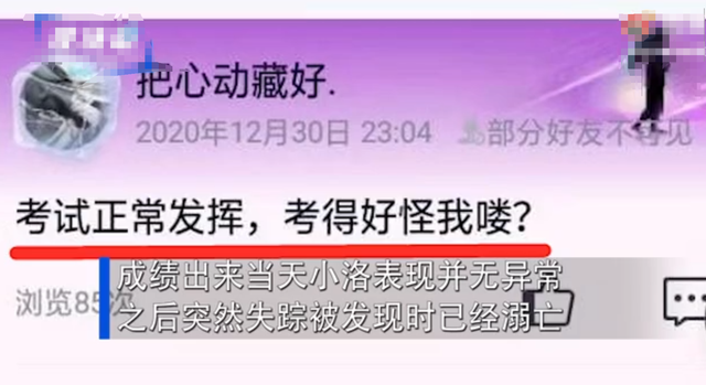 考第一溺亡女生遗书首次曝光-WordPress极简博客
