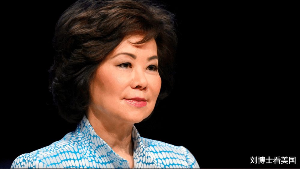 美国第一位内阁成员麦康奈尔夫人华裔交通部长赵小兰辞职