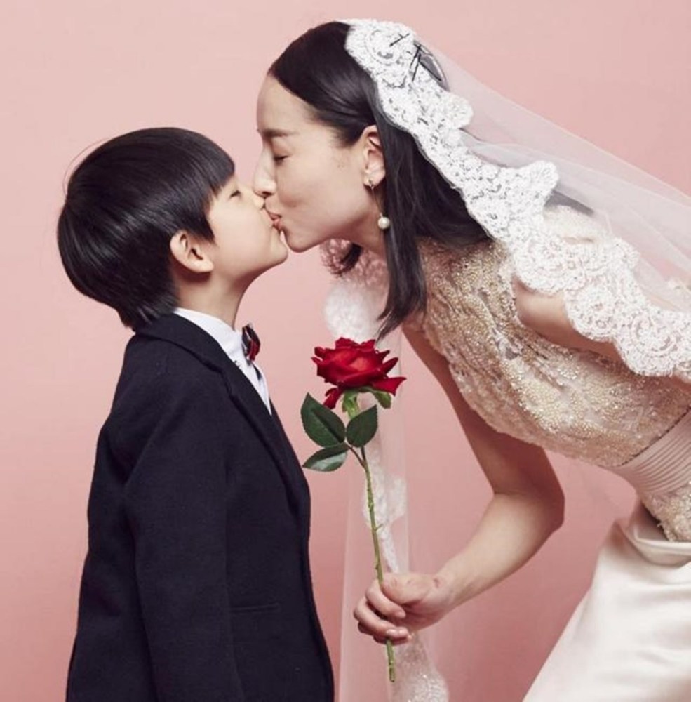 董潔把母子照拍成 婚紗照 是出格還是恰到好處 不要一概而論 母嬰育兒大全