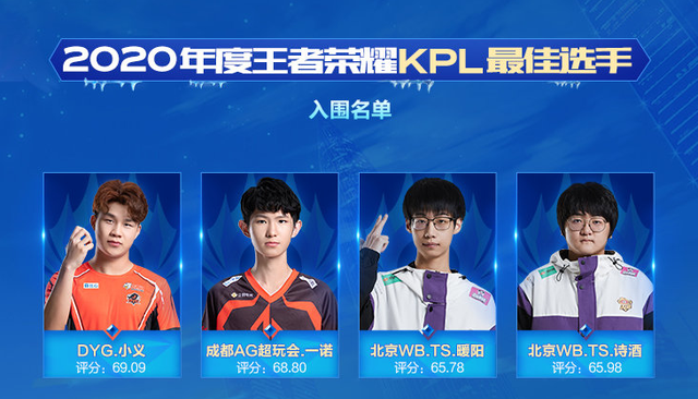 KPL：一诺入围最佳选手引起争议，其他人都有冠军，妈宝不配入围