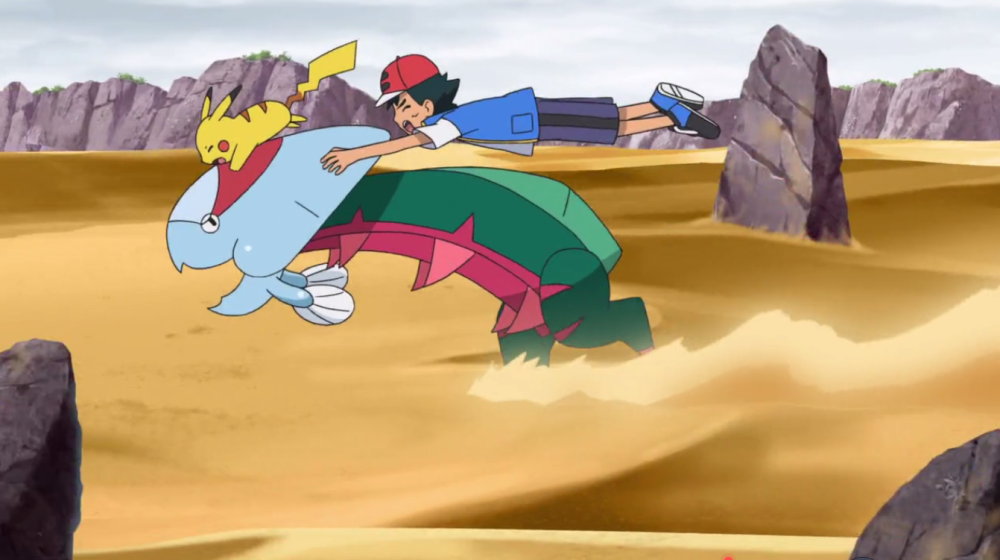 宝可梦旅途50:小智收服最帅化石鳃鱼龙,丹帝十万条命接不起