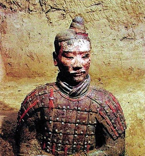 10张老照片直击刚出土时的秦始皇兵马俑,仿佛真人一般!_腾讯网