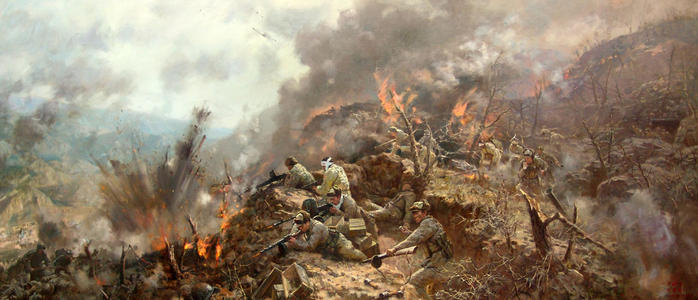 上甘岭战役为什么是抗美援朝最惨烈的防御战?肉体与炮火的对抗!