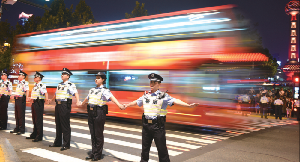 110警察節科技人力他們守滬平安