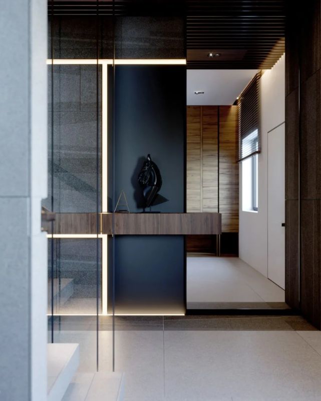 1㎡极简玄关,想要的美都在这里!