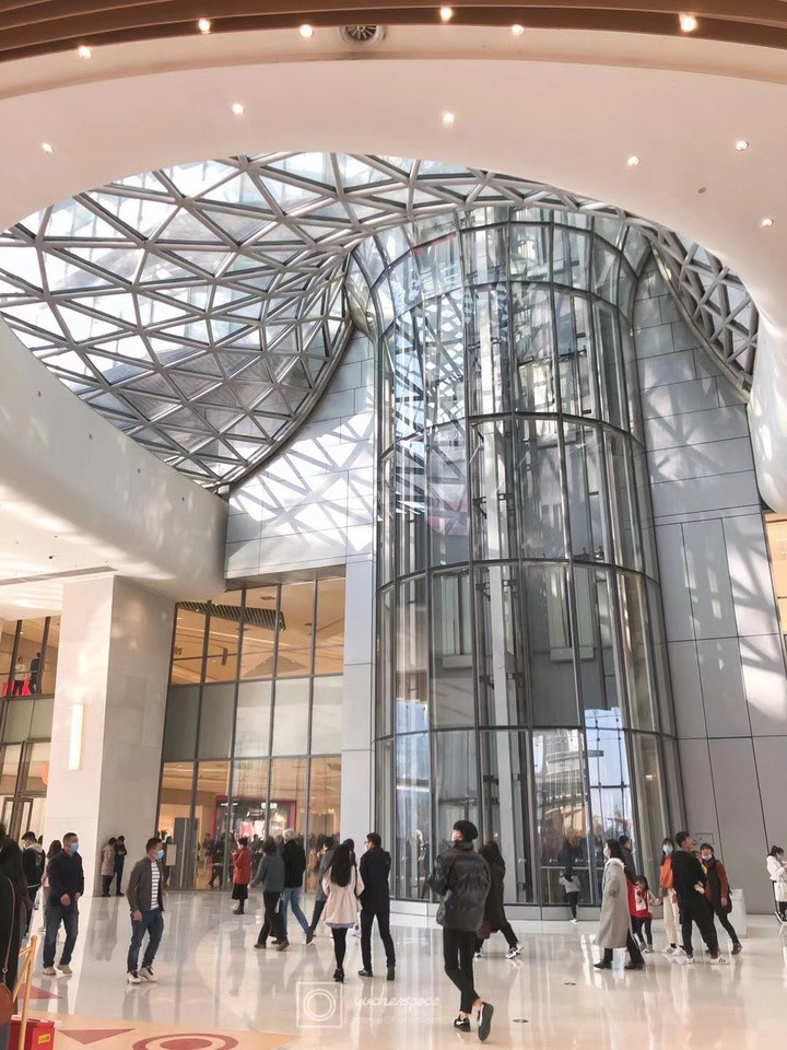 在苏州中心感受城市繁华