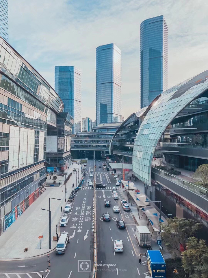 在苏州中心感受城市繁华