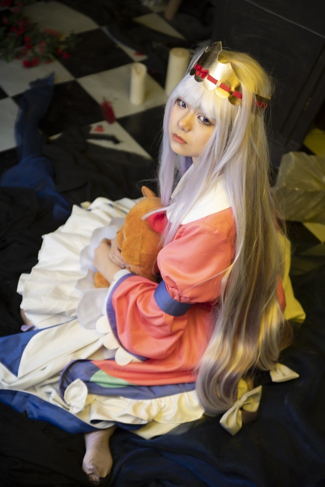 在魔王城说晚安栖夜莉丝公主cosplay