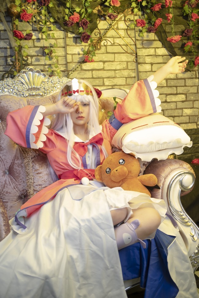 在魔王城说晚安栖夜莉丝公主cosplay