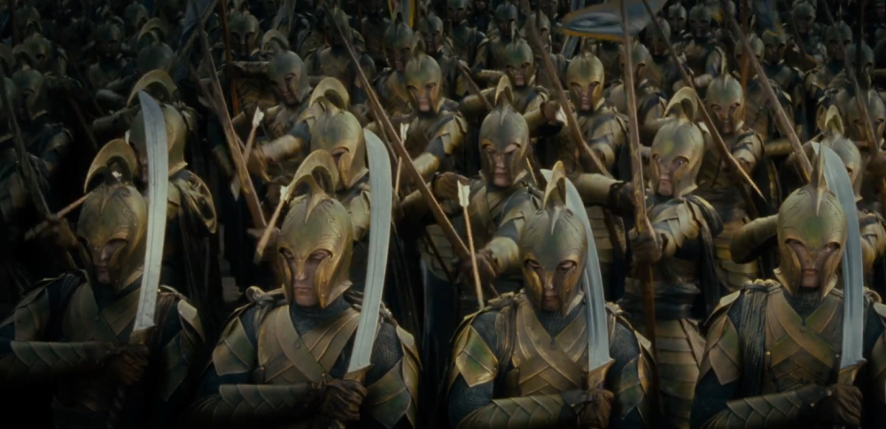 魔戒中精灵军队战斗力超高为何无法阻止族群的衰落