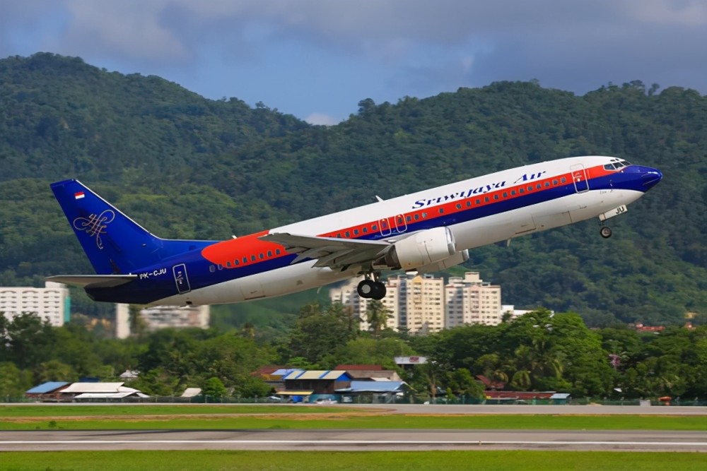 这架已服役近27年的波音737-500飞机原定从印尼首都雅加达飞往西加里