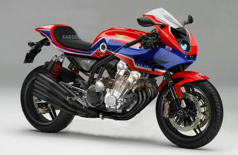 新车爆料直列六缸要来了本田cbxrr复古运动摩托