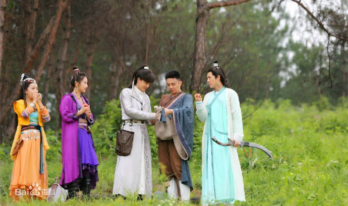 张睿徐璐徐海乔合作的古装玄幻电视剧墨客行大唐神魔