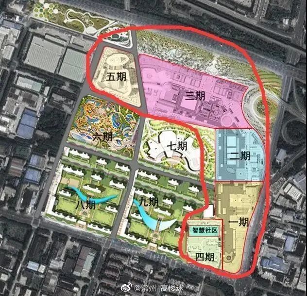 常州巨无霸地标九期规划曝光!|常州|江南环球港|巨无霸|住宅|双子塔