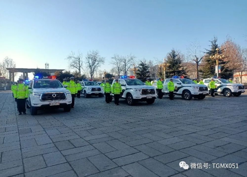 天津铭信长城炮警车交车仪式圆满成功_腾讯新闻