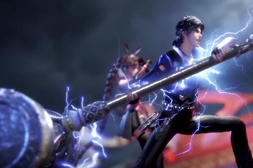 唐三我拥有双生武魂蓝银草和昊天锤比比东你见过我的双生武魂吗