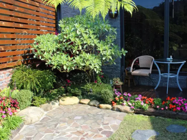 20㎡小庭院设计,简约清新的小院花园,回家造一个吧!