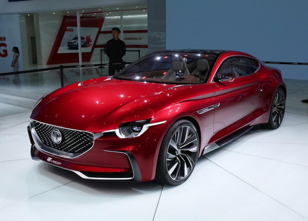 图为2017年名爵e-motion目前这款产品已经申报了外观专利图,预计能够